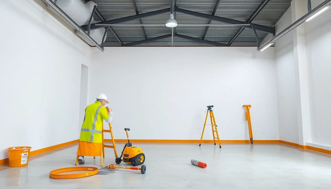 Warehouse Painting